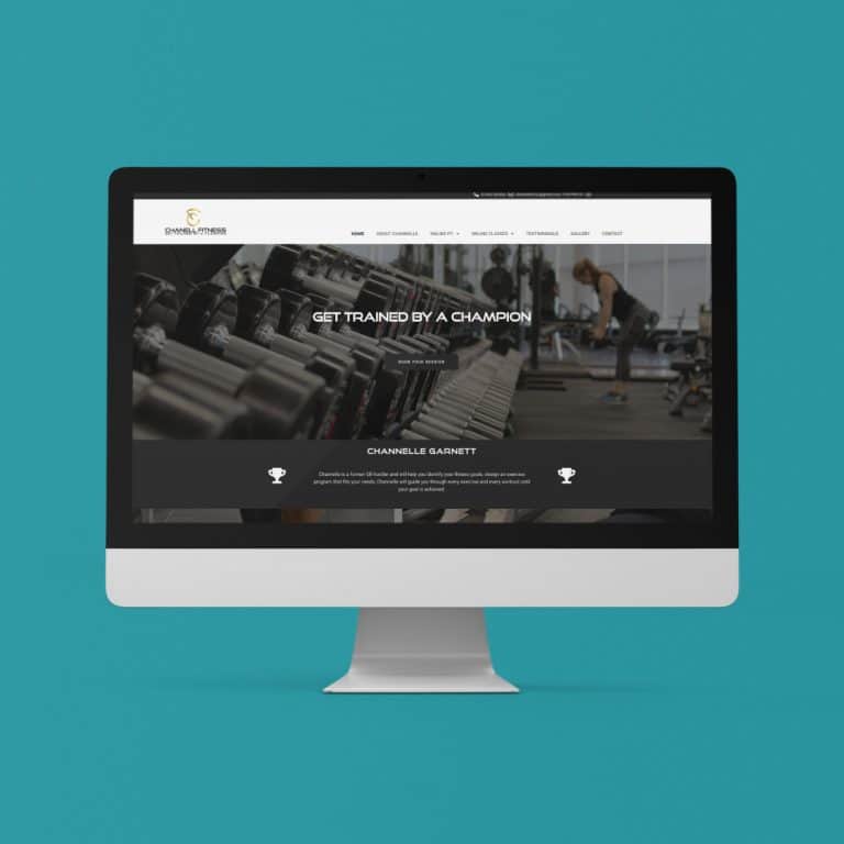 Chanelle Fitness Home Page