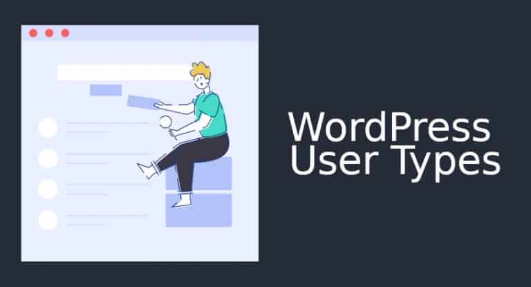 WordPress User Types