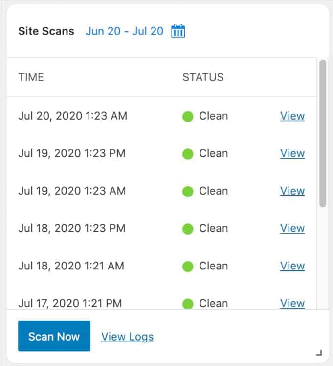 iThemes Site Security Scan