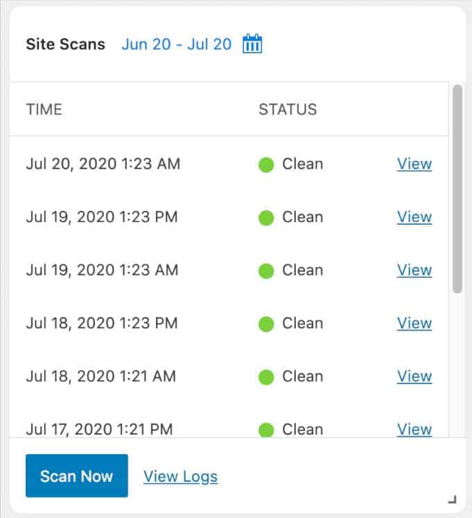 iThemes Site Security Scan, WPDesigns