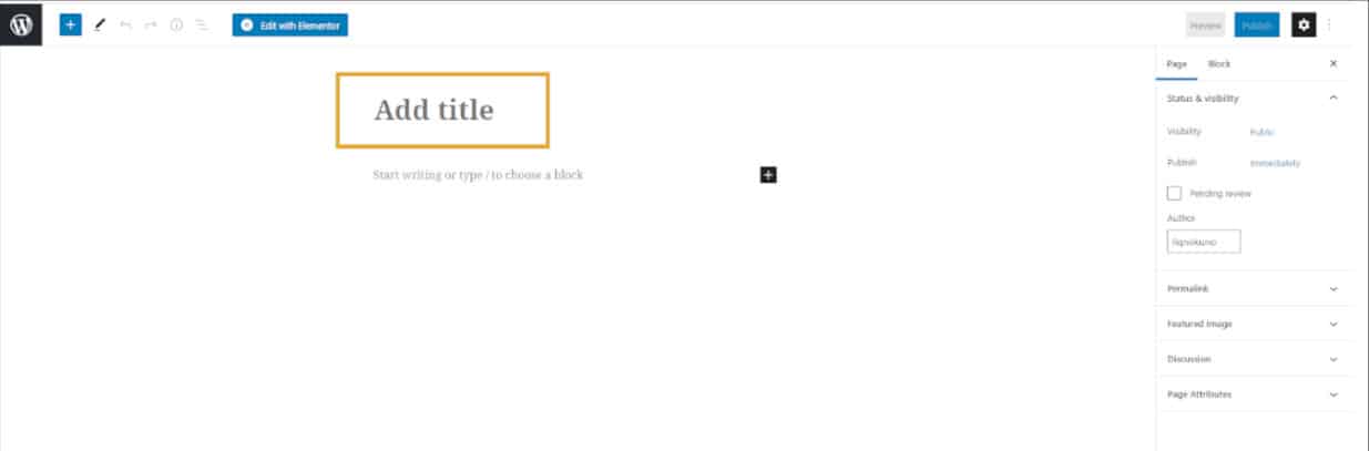 A screen shot of a wordpress page.