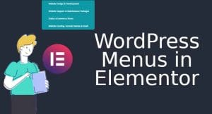 Menus is Elementor Blog Cover