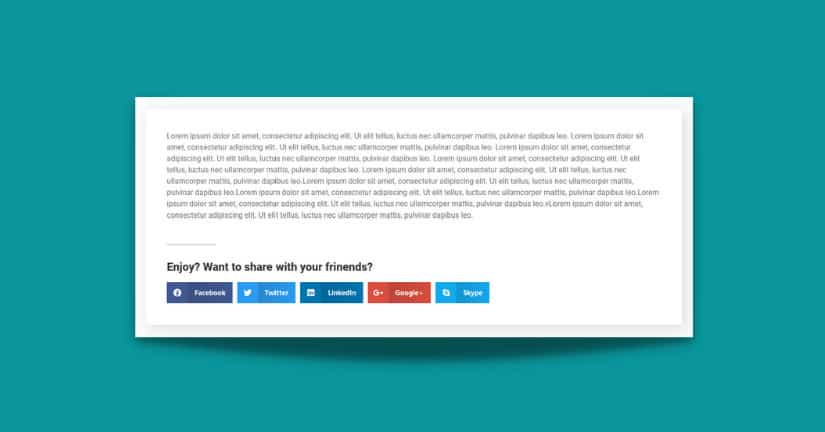 Set up Social Share Buttons in Elementor