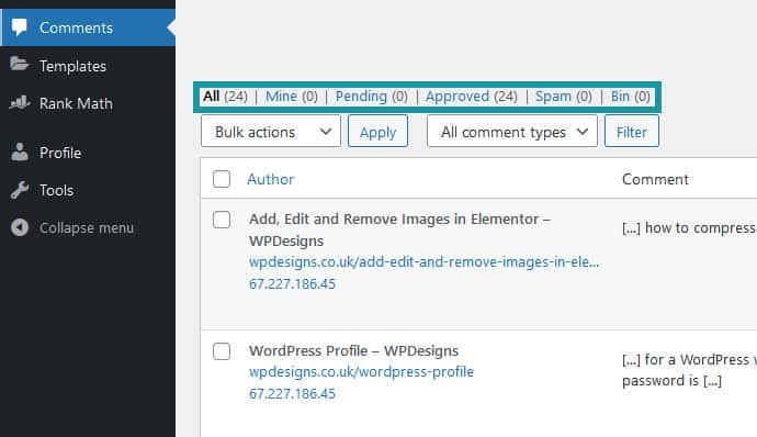 A screenshot of a wordpress plugin that allows you to add images to your posts.