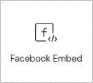 Facebook embed