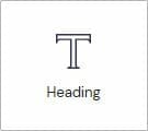 Heading