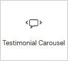 Testimonial carousel