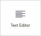 Text editor