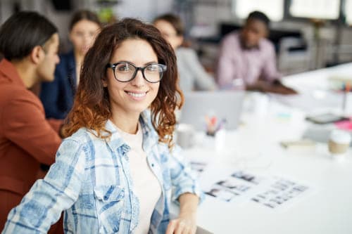 Web development team member Jessica