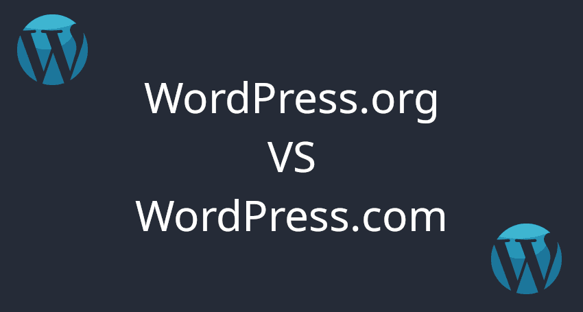 WordPress org vs WordPress com